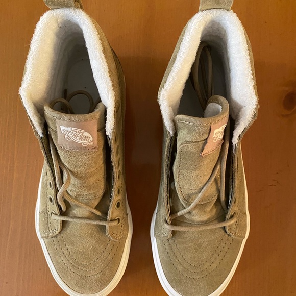 🍁FALL SALE🍁 Vans SK8-Hi MTE in Khaki High Top Skate Shoe - Picture 10 of 12